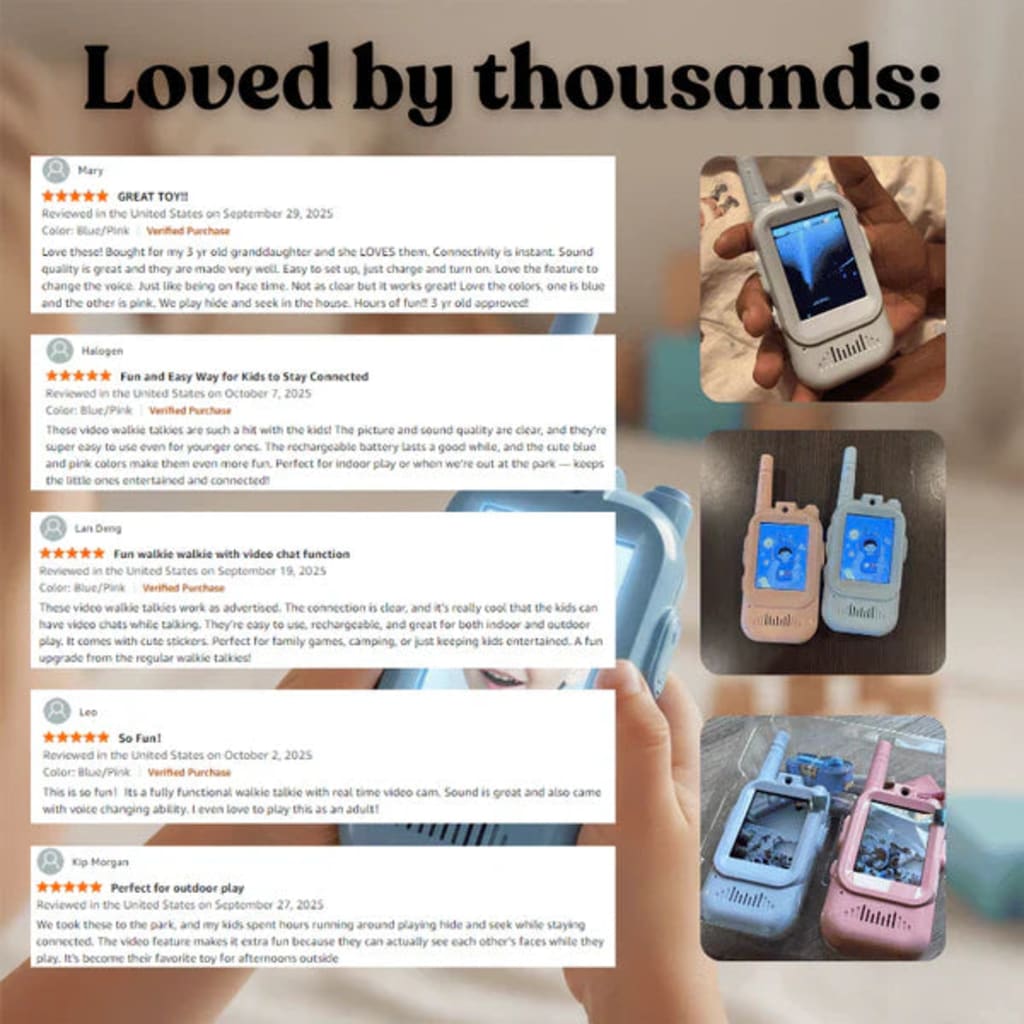 Kinet Premium Video Walkie Talkie